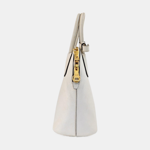 Promenade Saffiano Calfskin White