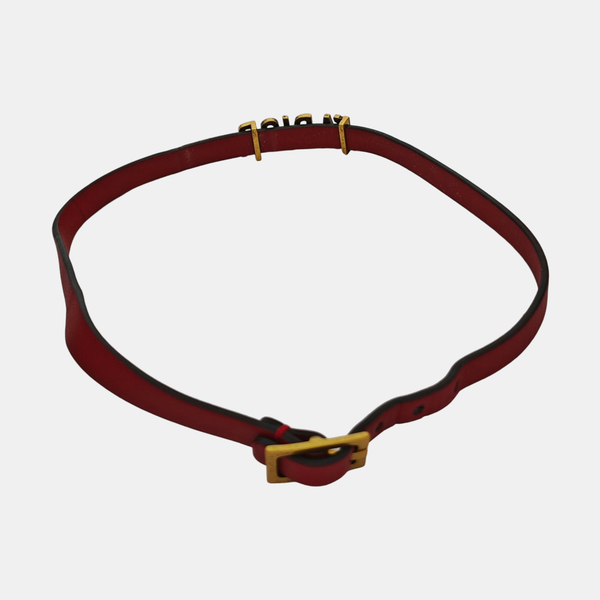 J'adior Metal Red Necklace