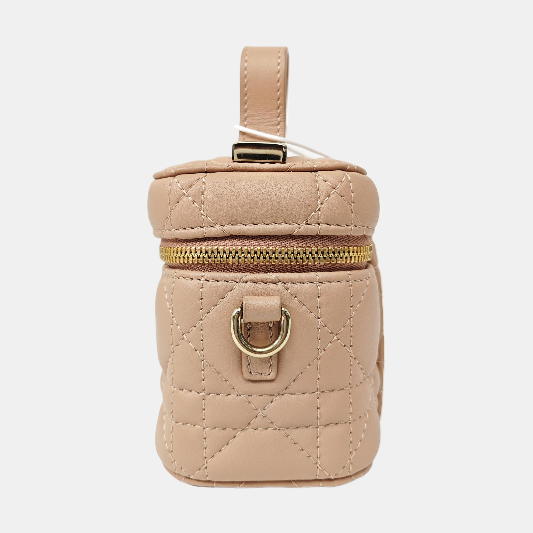 Lady Dior Super Mini Cannage Lambskin Pink