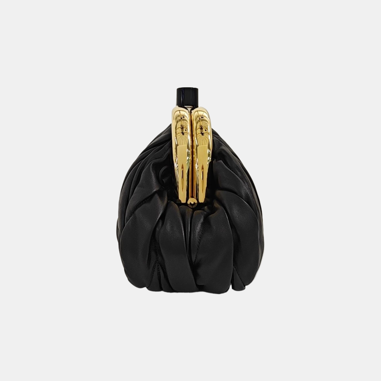 Miu Belle Lambskin Black