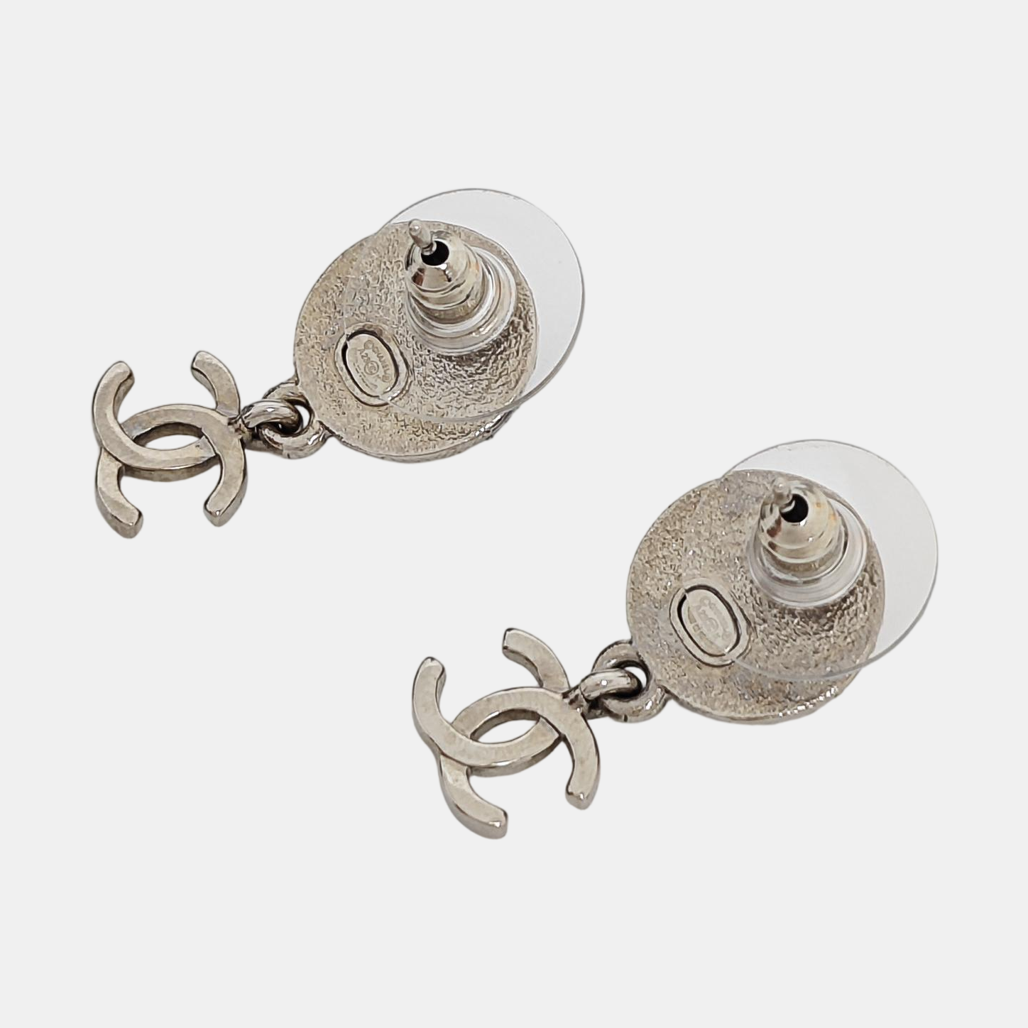 Metal Silver Stud Earrings
