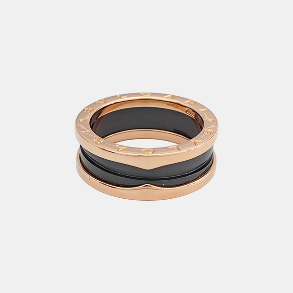 B.ZERO1 18k Rose Gold Ring EU 58