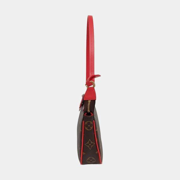 ACCESSOIRES Monogram Coated Canvas Brown