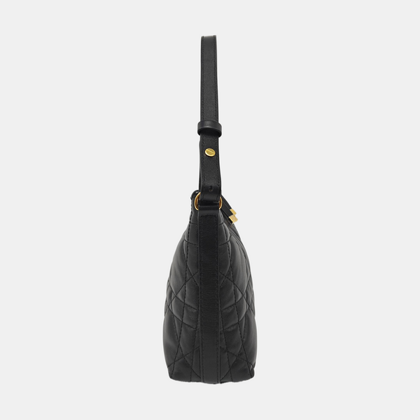 Miss Caro Mini Cannage Lambskin Black