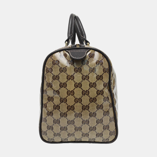 Joy Monogram Coated Canvas Beige