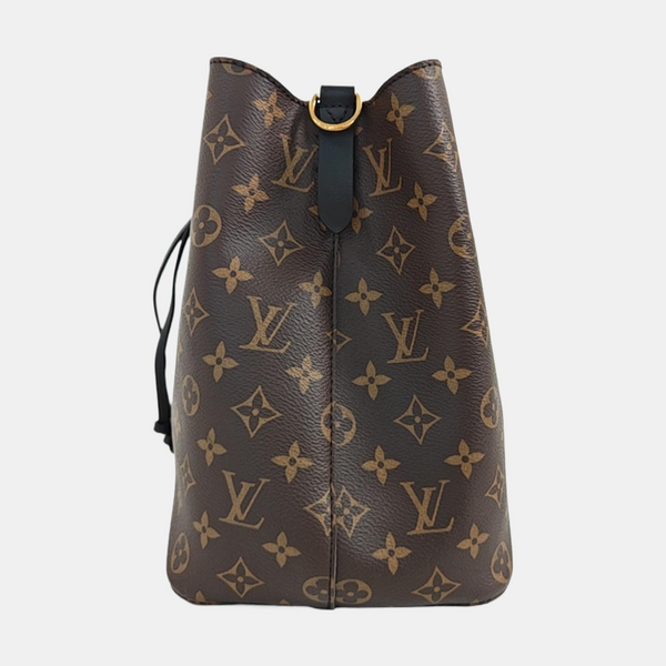 NÉONOÉ MM Monogram Coated Canvas Brown