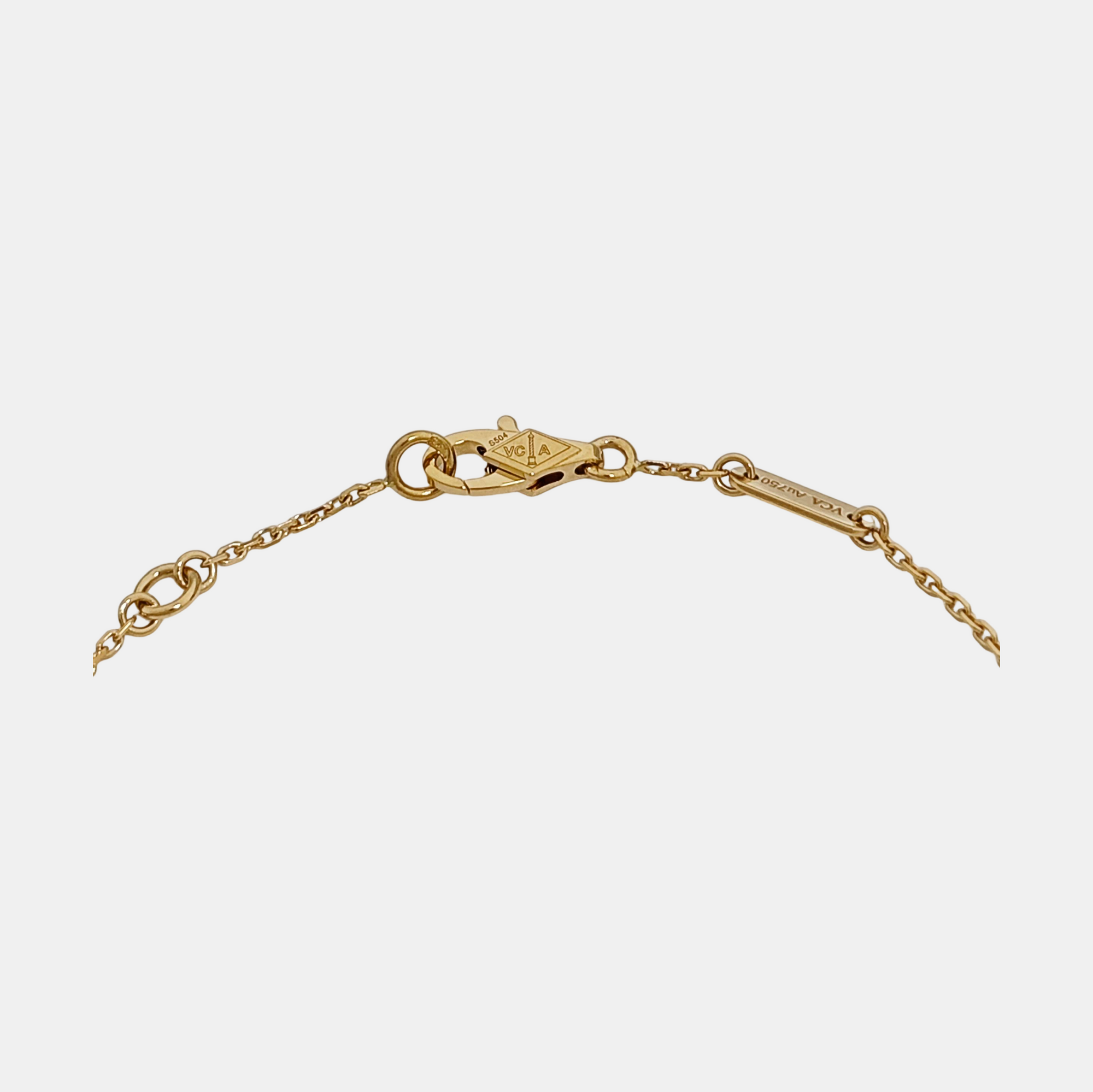Sweet Alhambra 18k Gold Bracelet