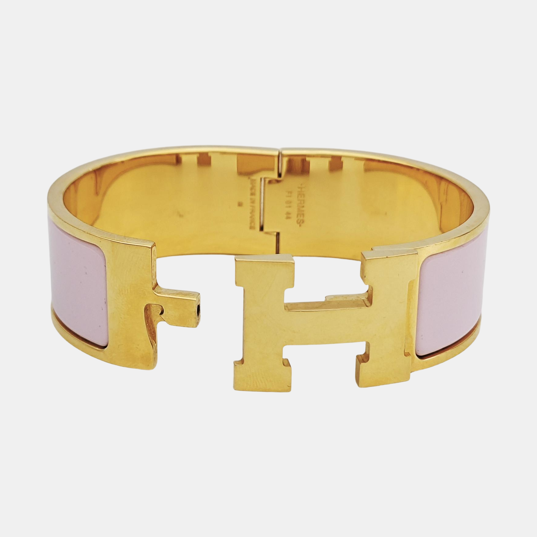 Clic Clac H Metal Gold Bangle