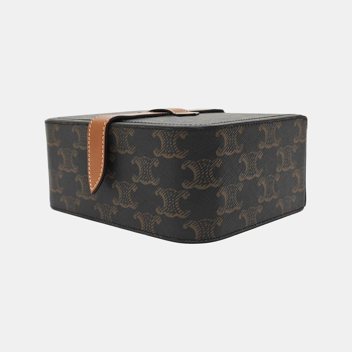 Large Coated Canvas Brown