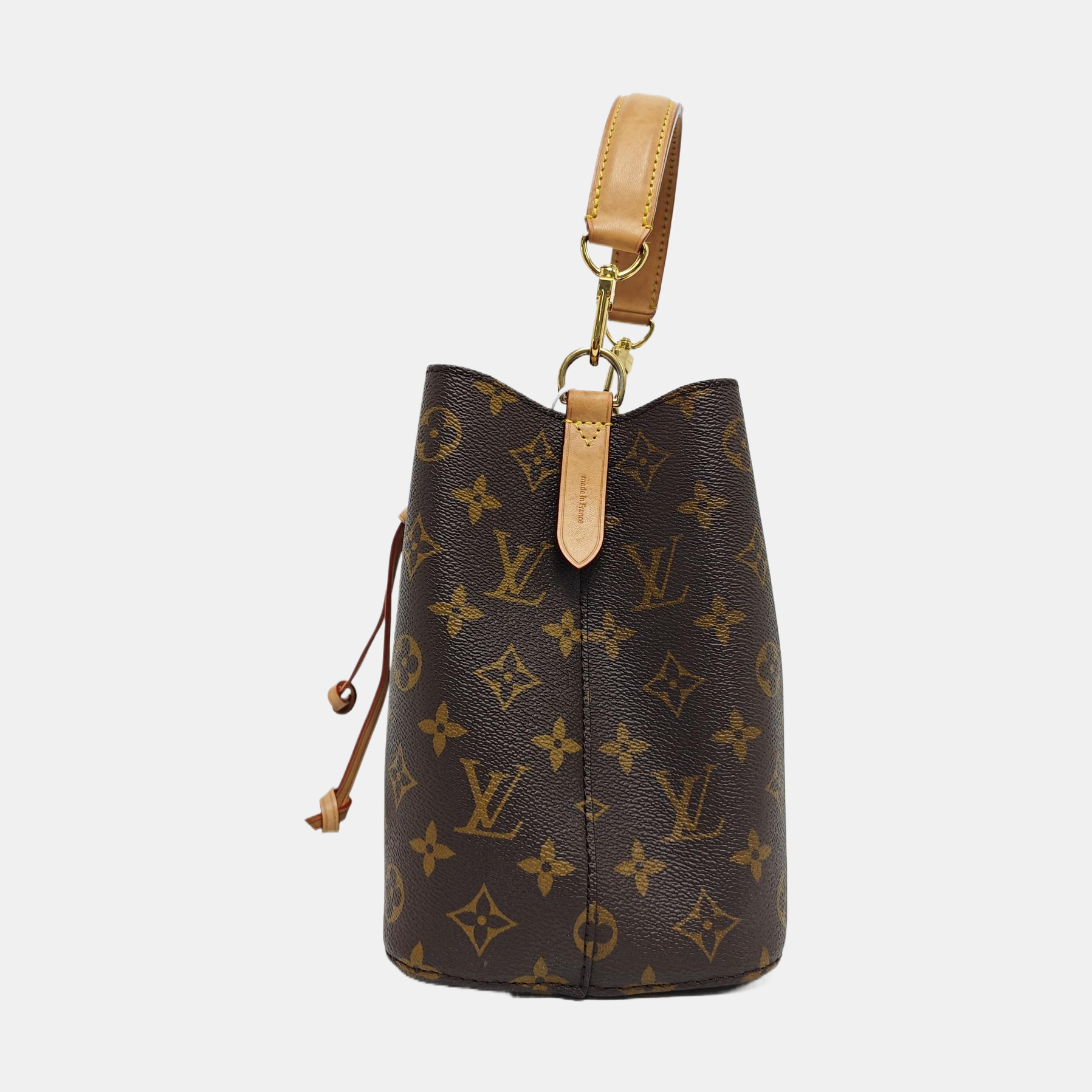 NÉONOÉ BB Monogram Coated Canvas Brown