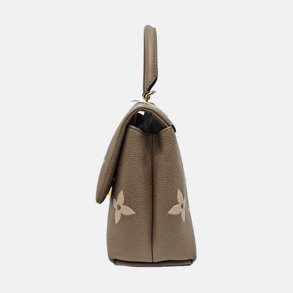 MADELEINE Monogram Calfskin Gray