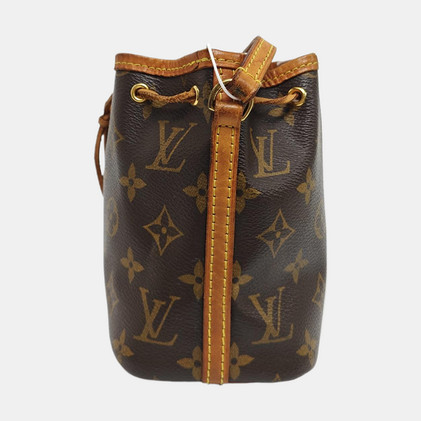 NÉONOÉ Nano Lona Revestida Monogram Marrón