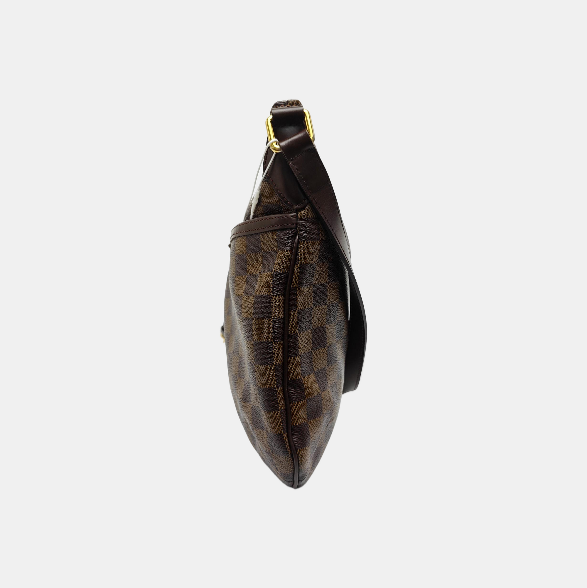 BLOOMSBURY PM Damier Ebene Coated Canvas Brown