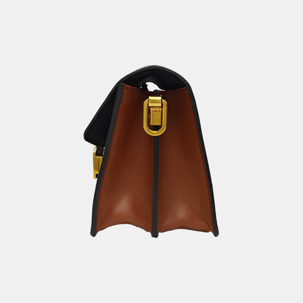 DAUPHINE Mini Monogram Coated Canvas Brown