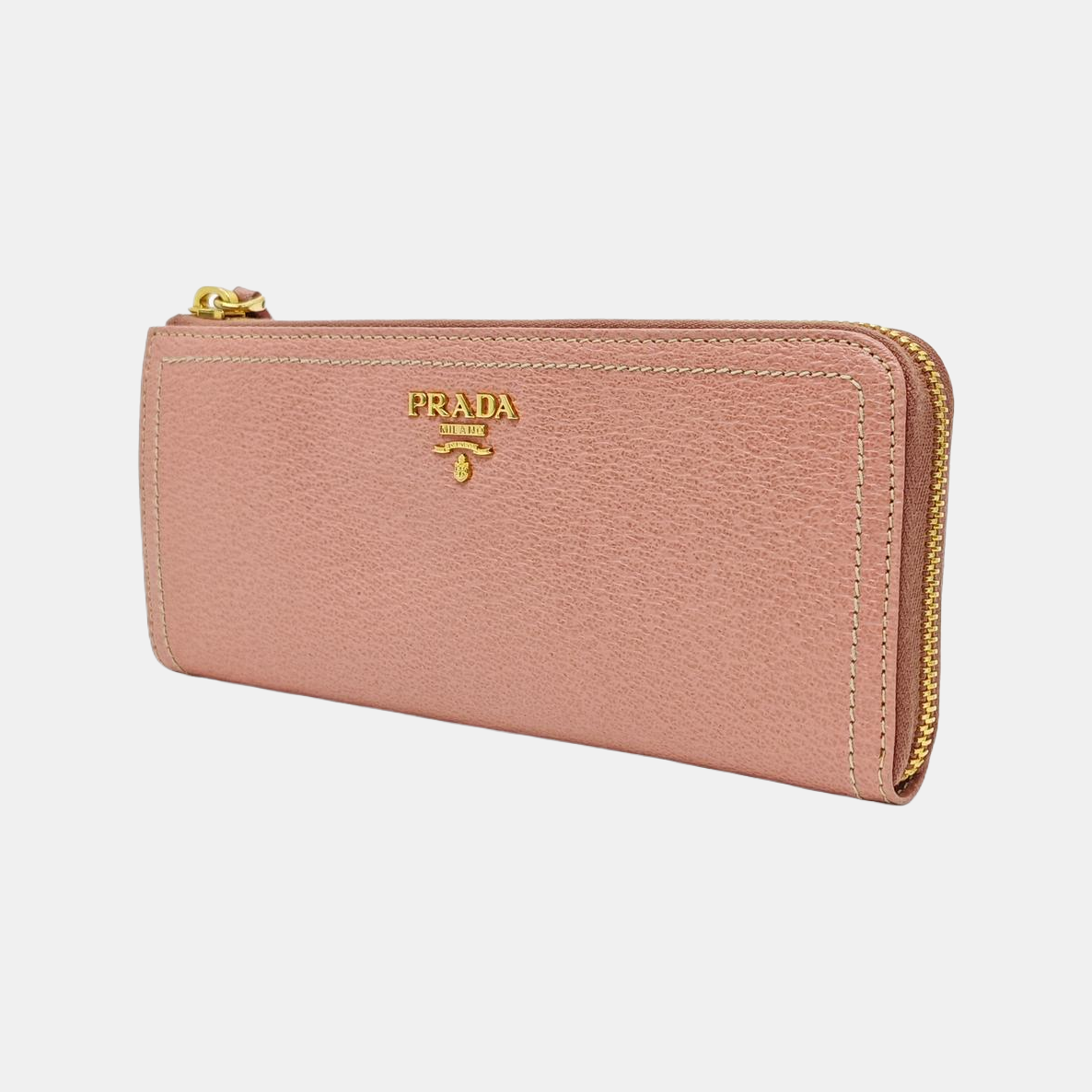Zippy Wallet Calfskin Pink Wallet