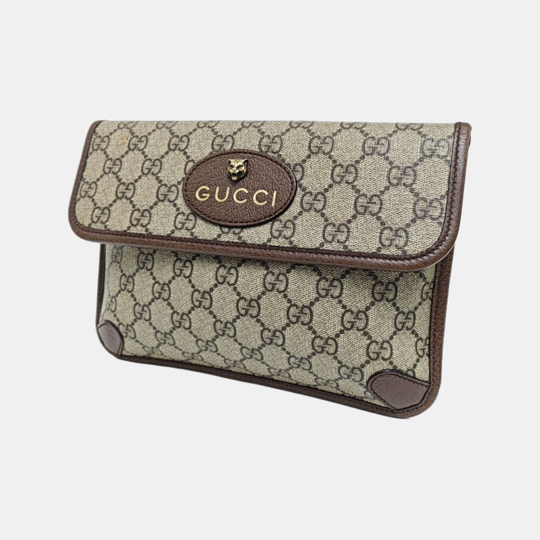 Neo Vintage Monogram Coated Canvas Beige