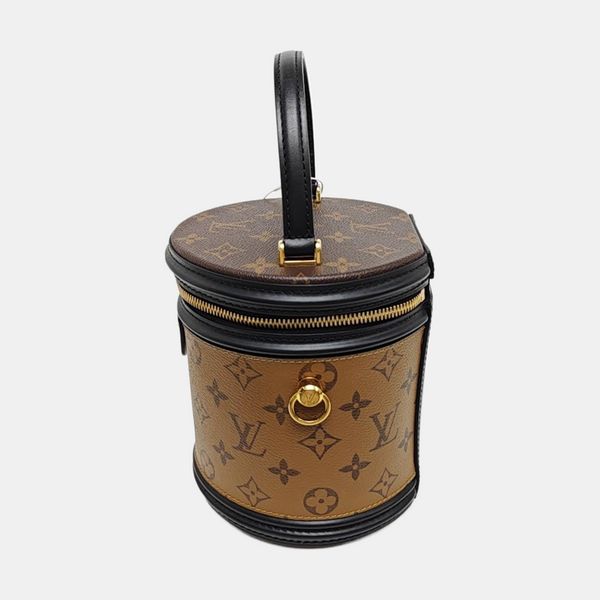 CANNES PM Monogram Coated Canvas Brown