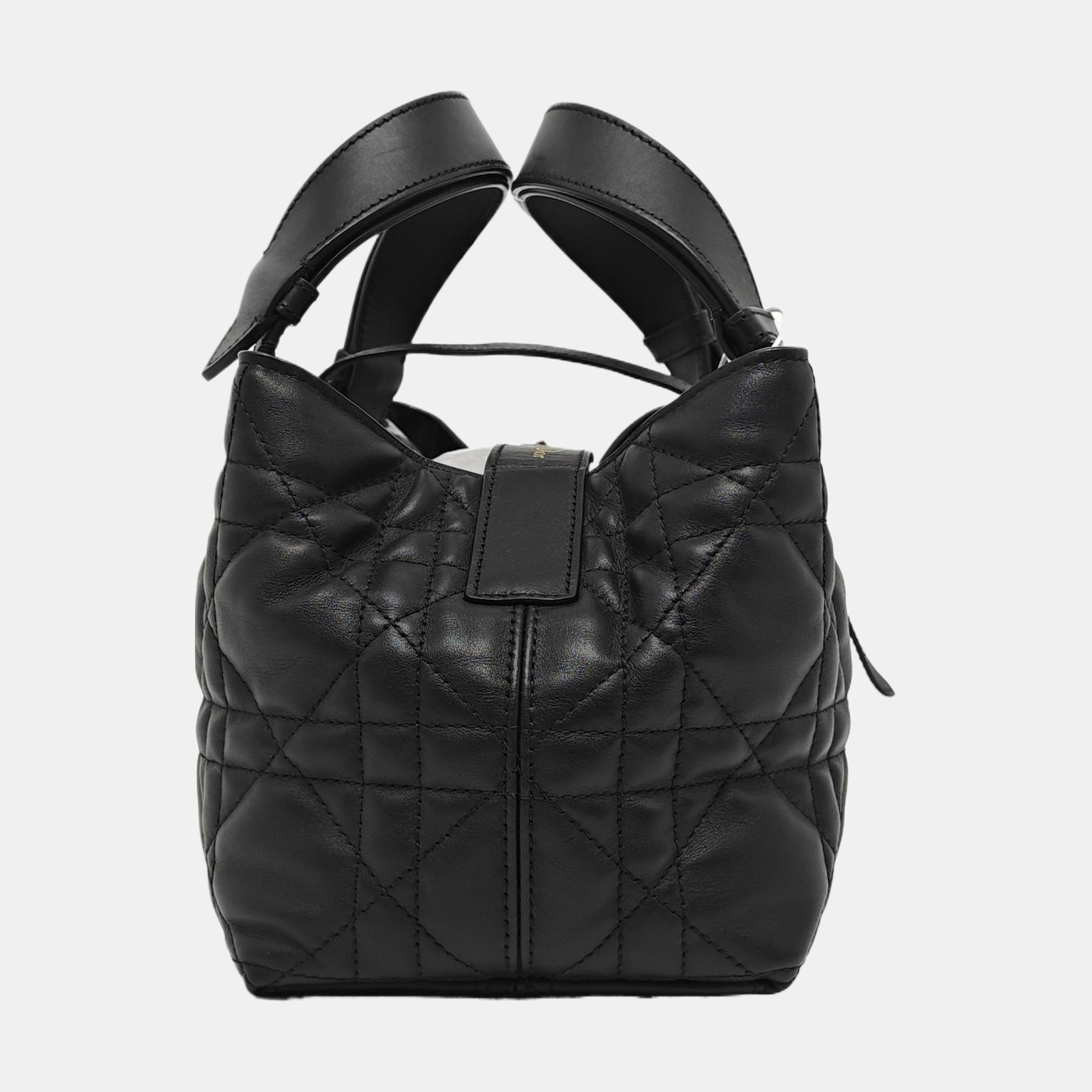 Toujours Small Cannage Calfskin Black