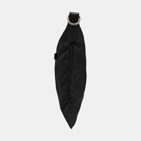 Nylon Shoulder Bag Black