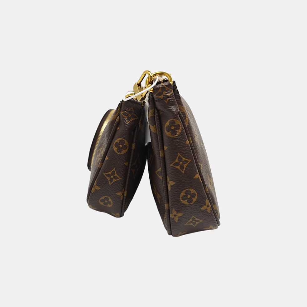 MULTI Monogram Coated Canvas Brown