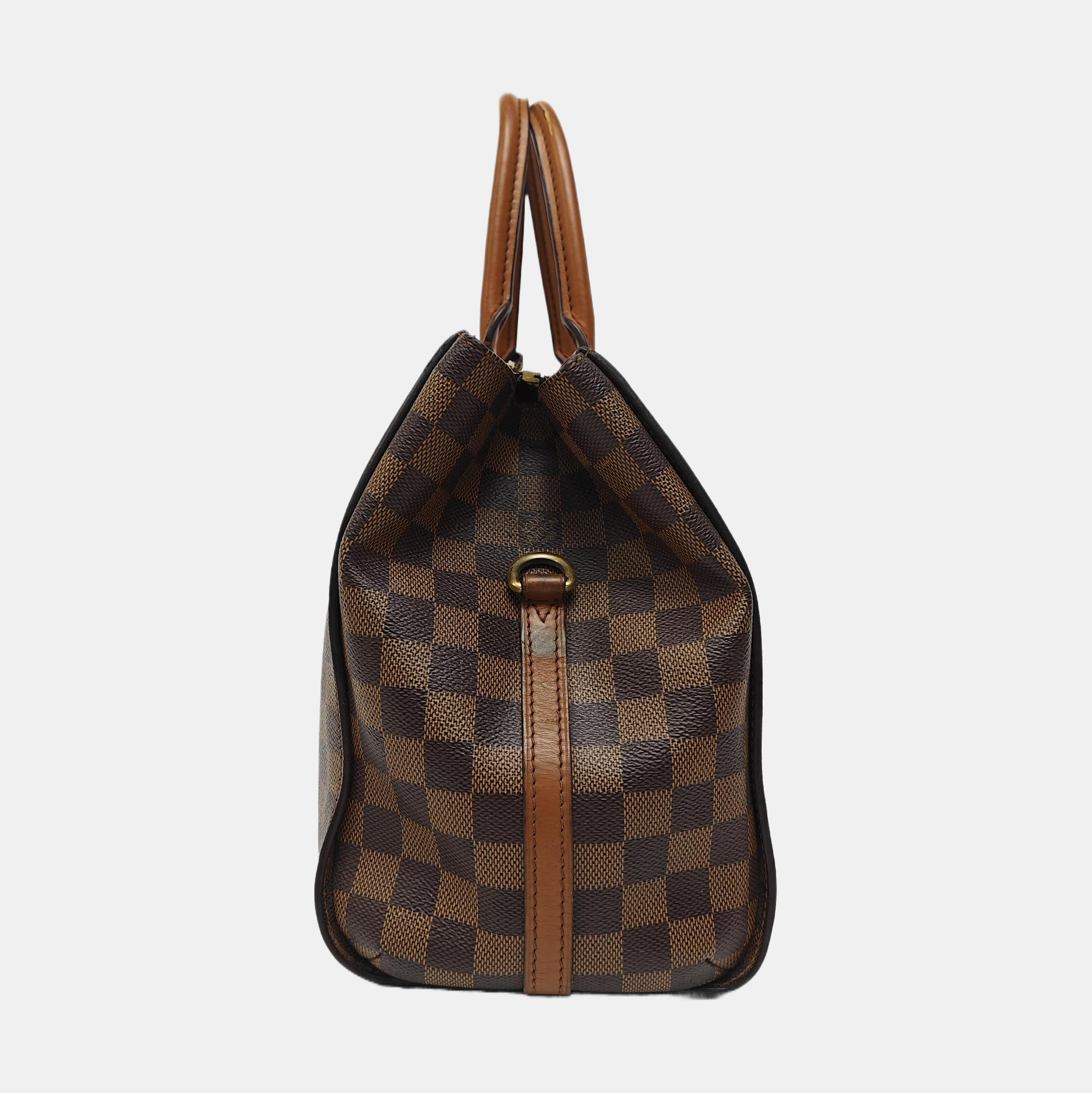 GREENWICH PM Damier Ebene Coated Canvas Brown