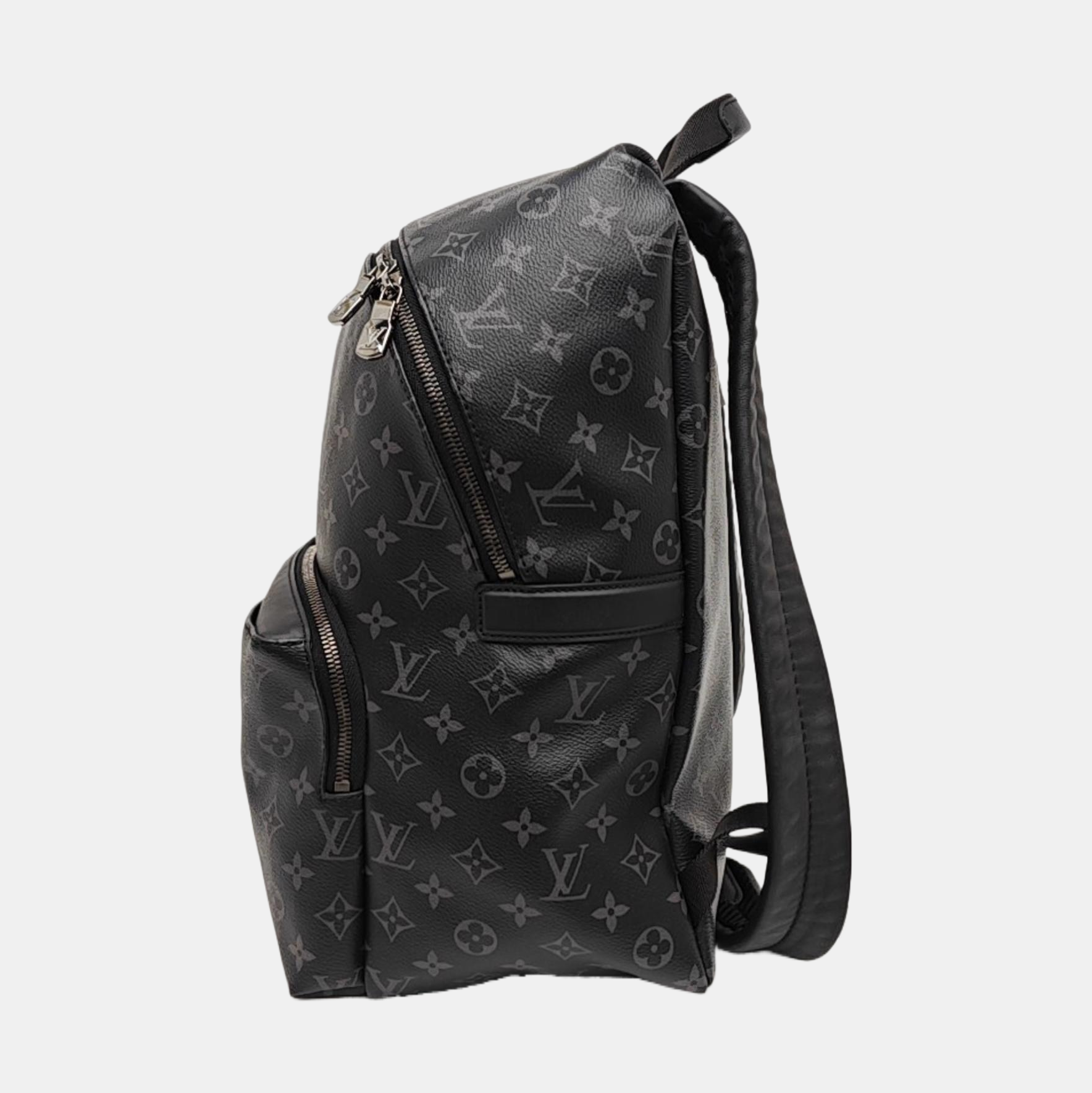 DISCOVERY PM Monogram Coated Canvas Black