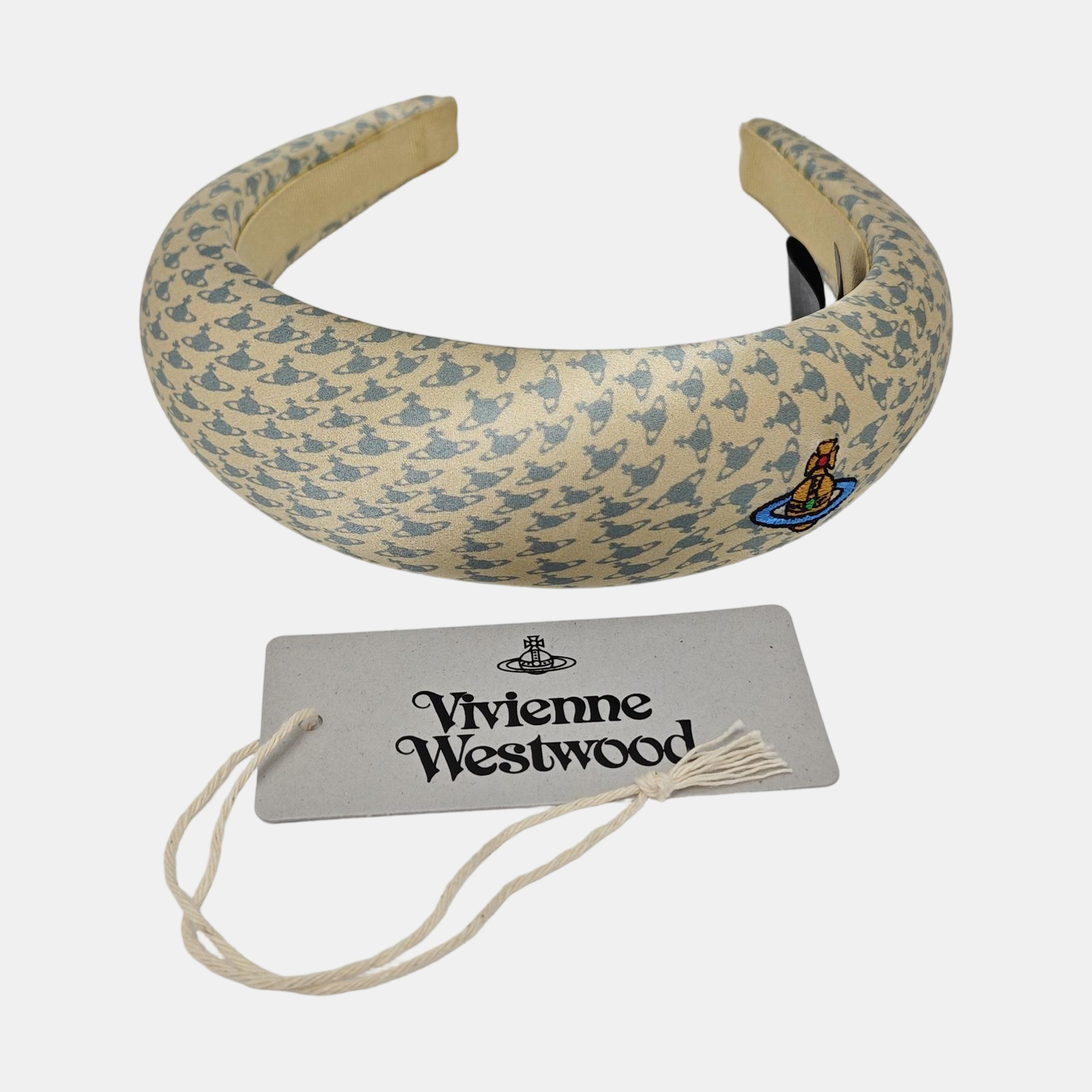 Mulberry Silk Hairband Yellow