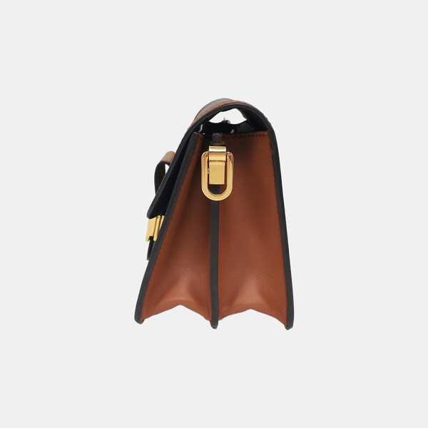 DAUPHINE Mini Coated Canvas Brown
