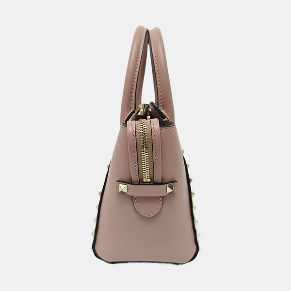 Rockstud Calfskin Pink