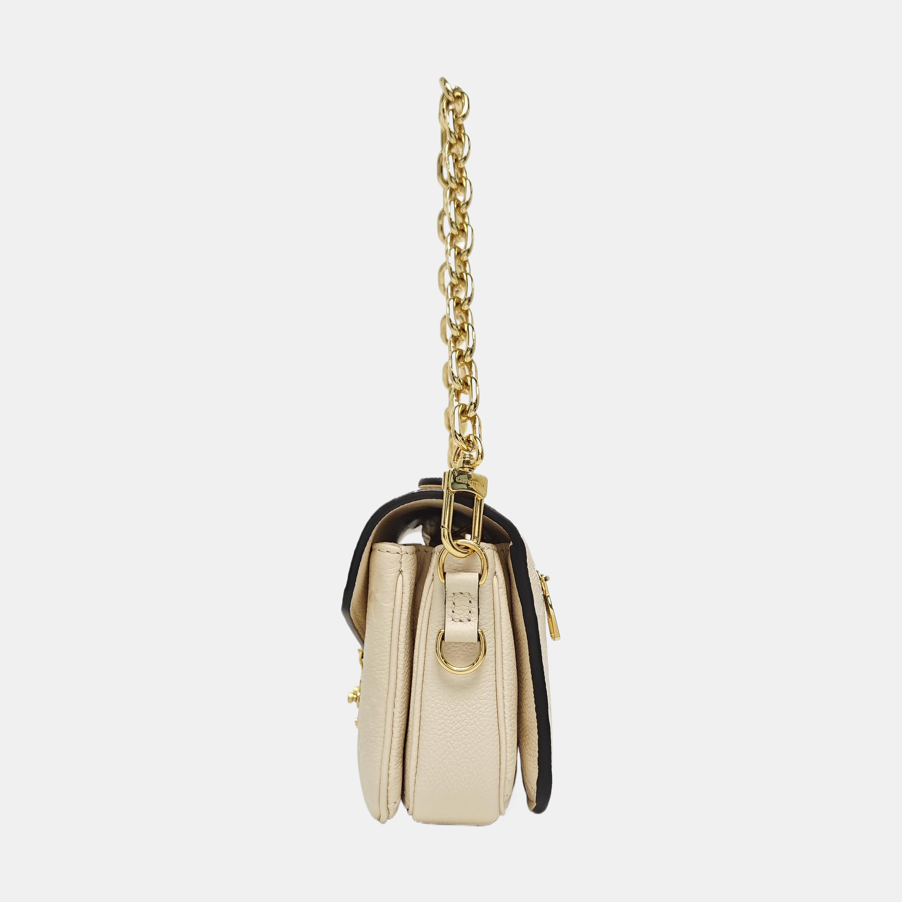 MÉTIS EAST WEST Monogram Calfskin Beige