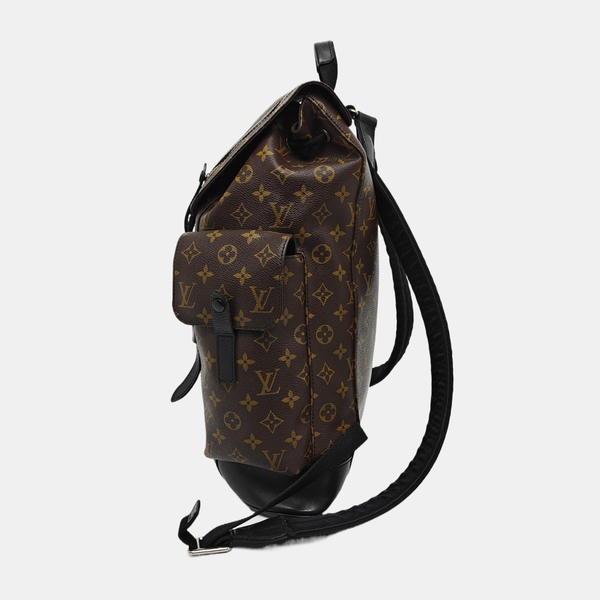 CHRISTOPHER PM Monogram Coated Canvas Brown