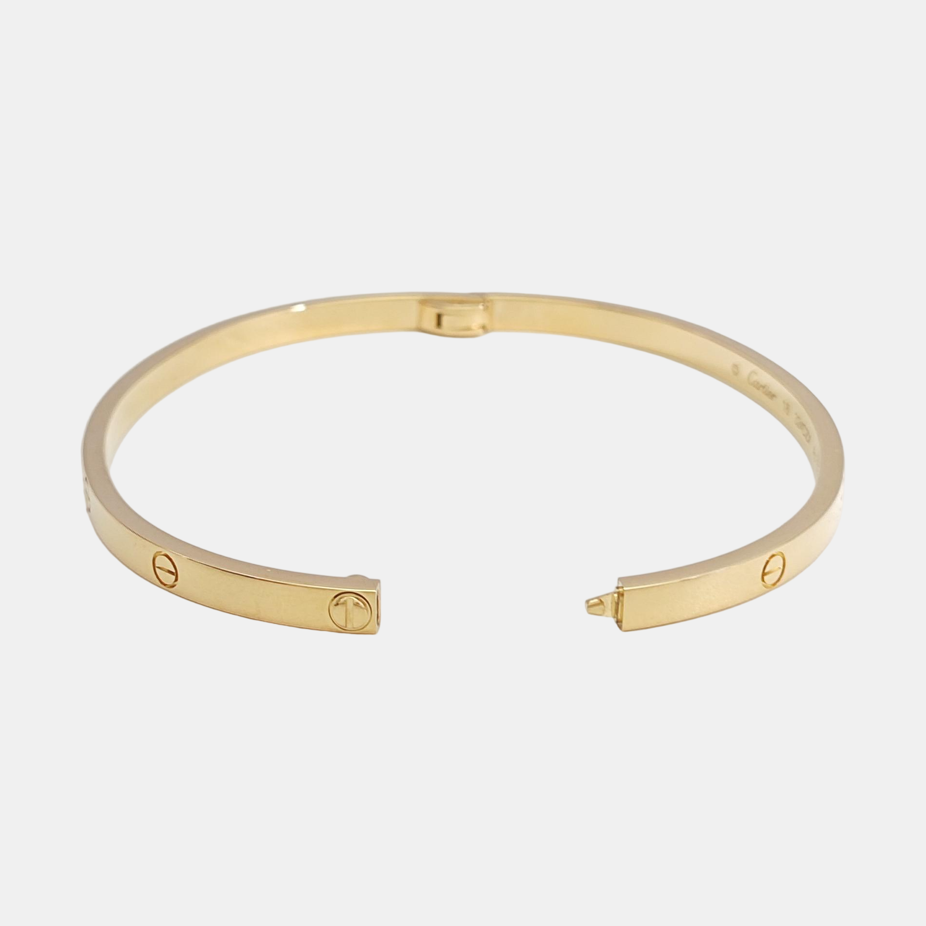 LOVE 18k Gold Bangle