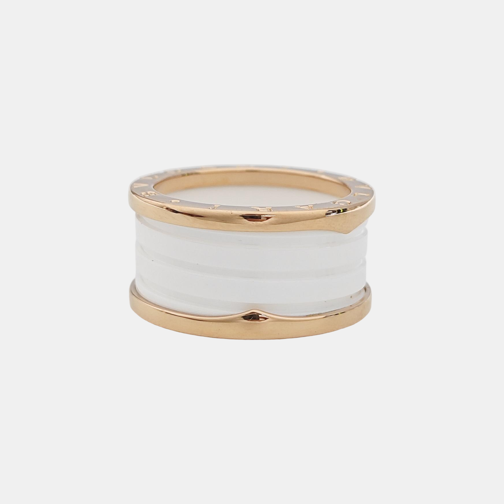 B.ZERO1 18k Rose Gold Ring EU 60