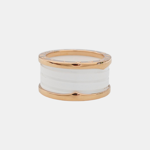 B.ZERO1 18k Rose Gold Ring EU 60