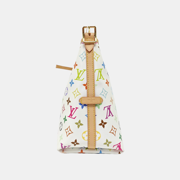 LV × TM CARRYALL PM Monogram Coated Canvas White