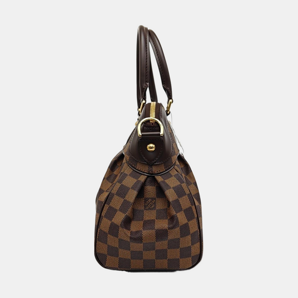 TREVI PM Damier Ebene Coated Canvas Brown
