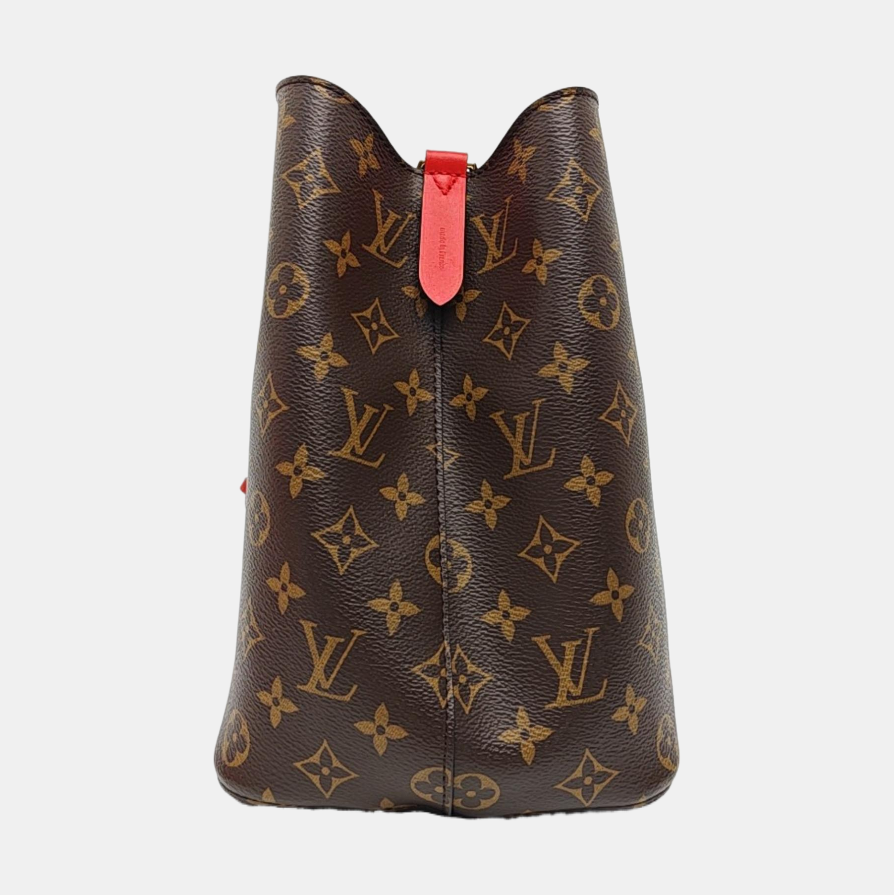NÉONOÉ MM Monogram Coated Canvas Brown
