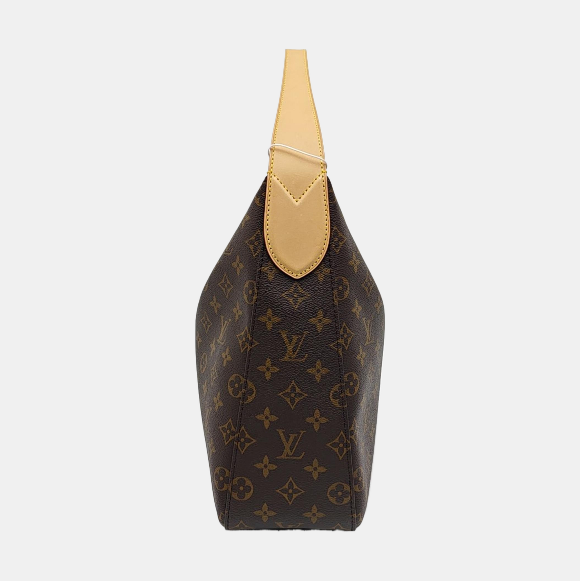 SLOUCHY MM Monogram Coated Canvas Brown