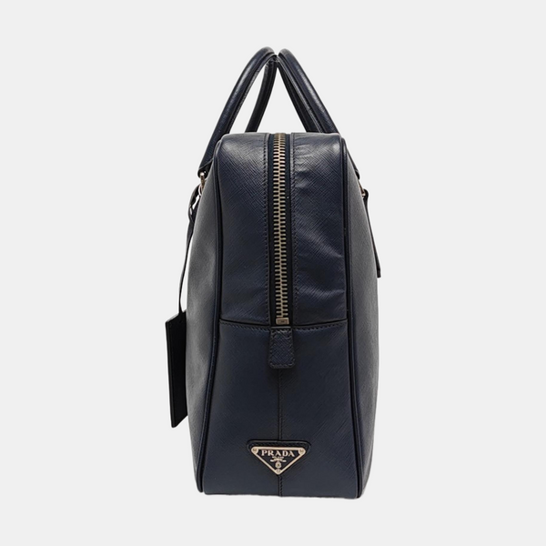 Vitello Saffiano Calfskin Blue