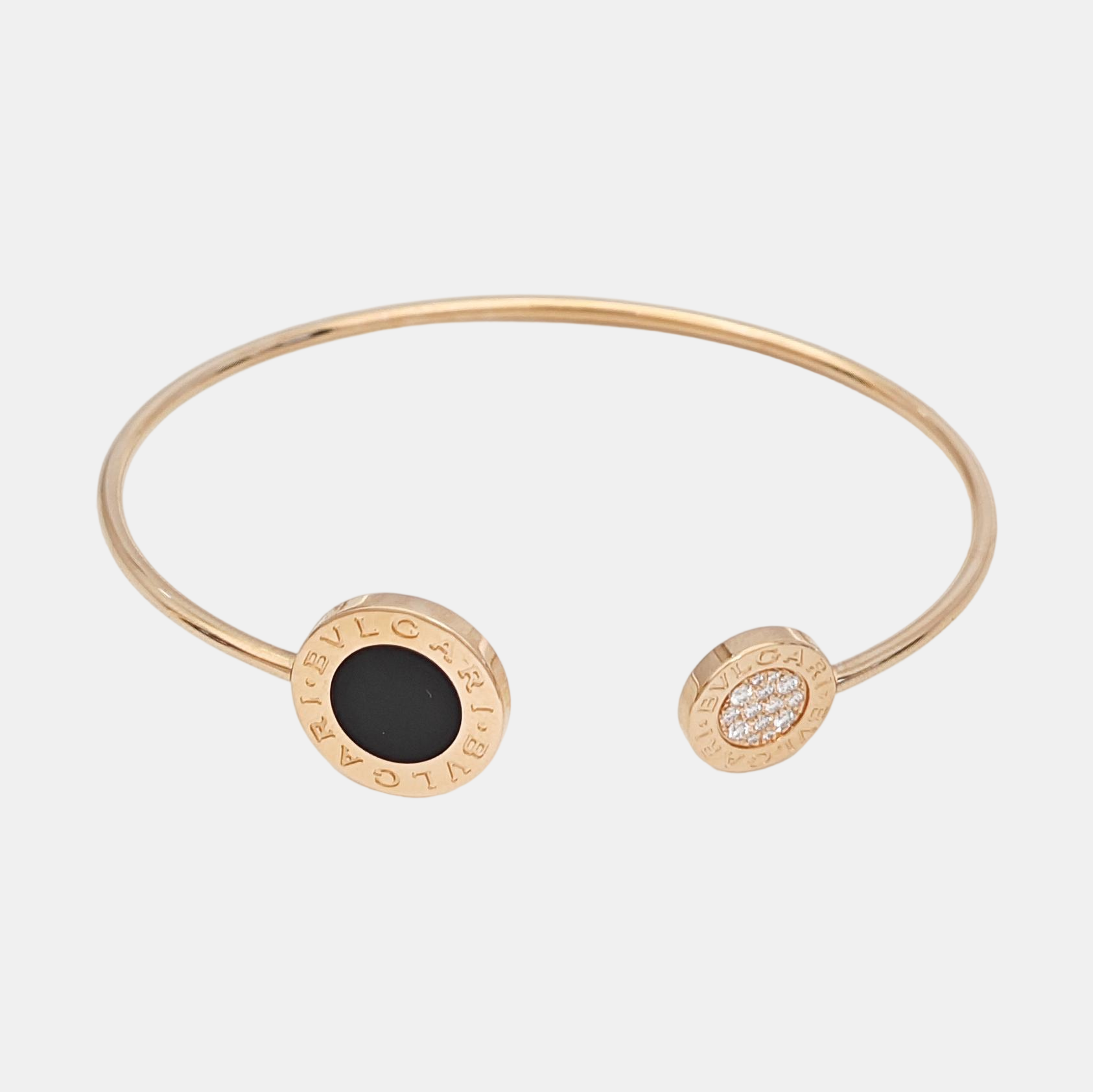 BVLGARI BVLGARI 18k Rose Gold Bangle