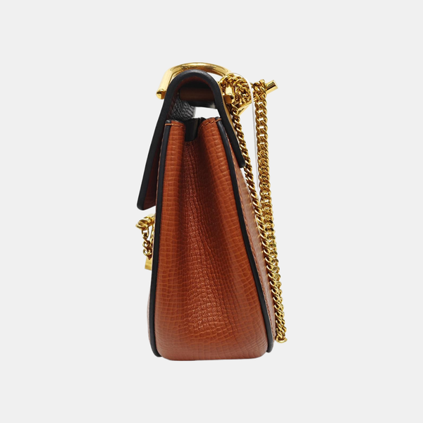 Drew Mini Calfskin Brown