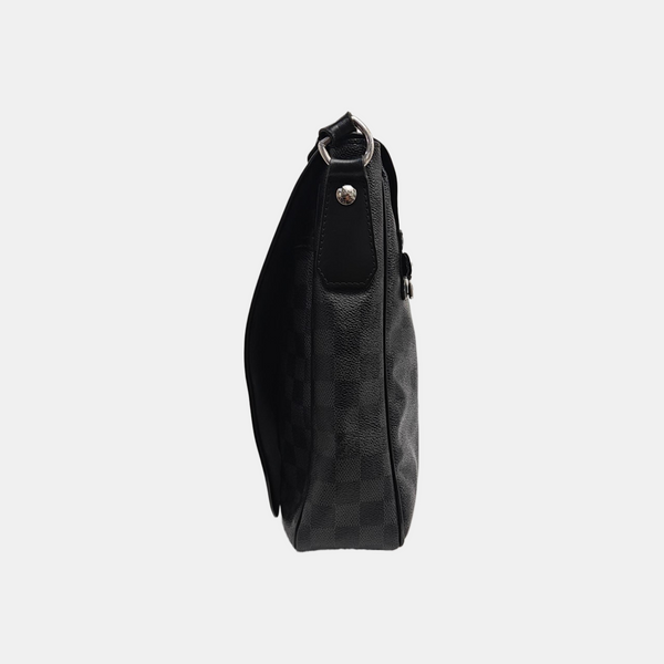 DANIEL Damier Graphite Coated Canvas Gray