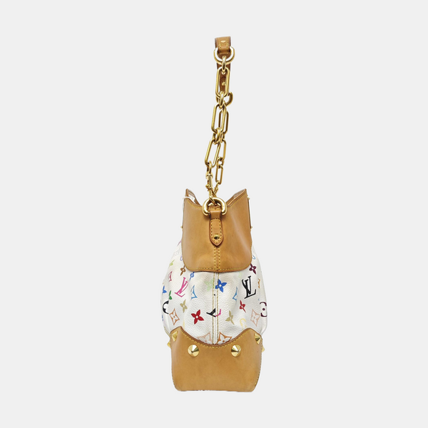 LV × TM JUDY MM Monogram Coated Canvas White