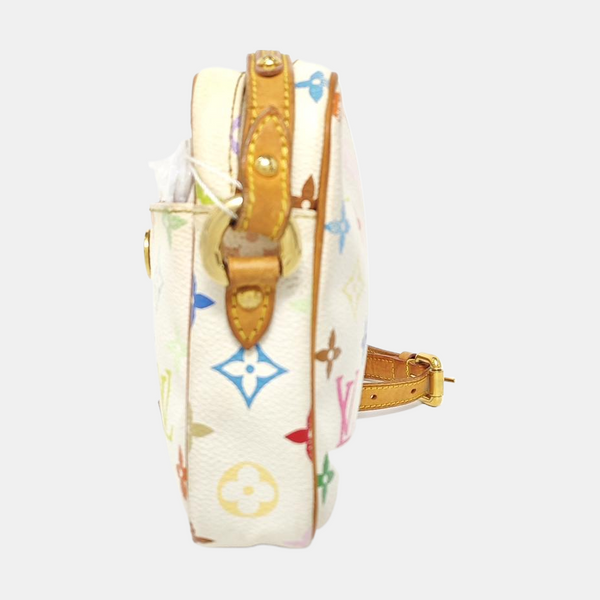 LV × TM RIFT Monogram Coated Canvas White