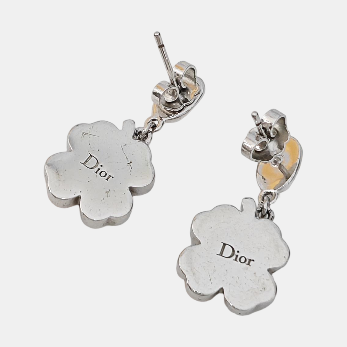 Metal Silver Stud Earrings
