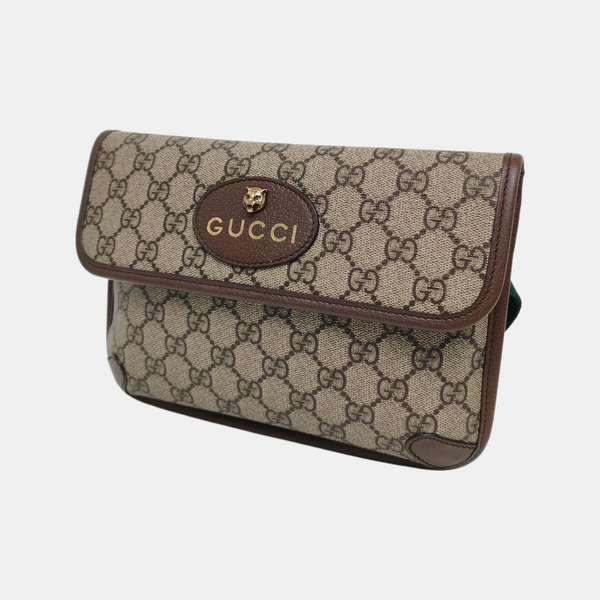Neo Vintage Monogram Coated Canvas Beige