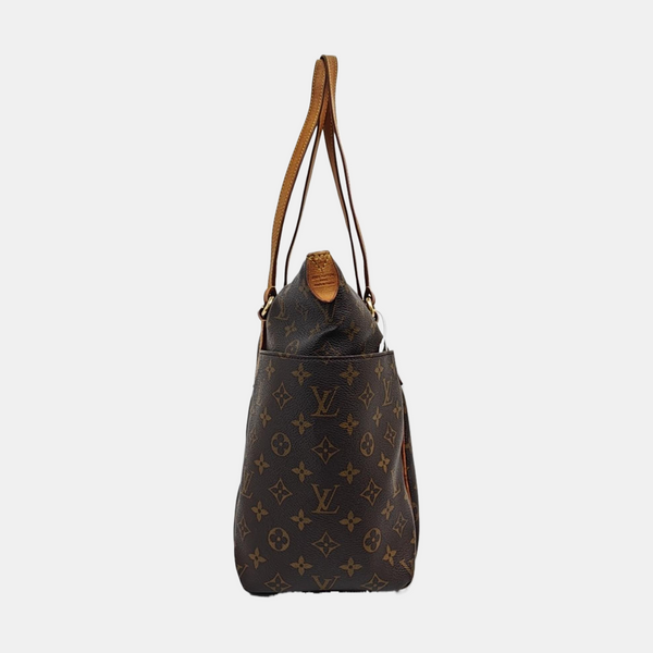 TOTALLY MM Monogram Coated Canvas Brown