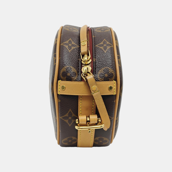 BOITE CHAPEAU PM Monogram Coated Canvas Brown