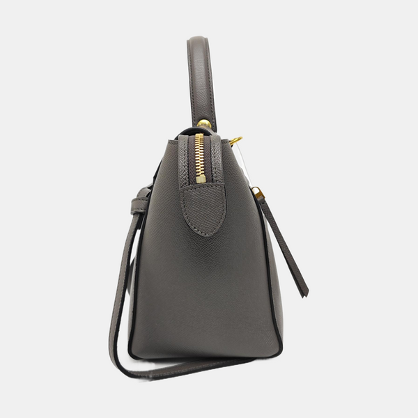 BELT Micro Calfskin Gray