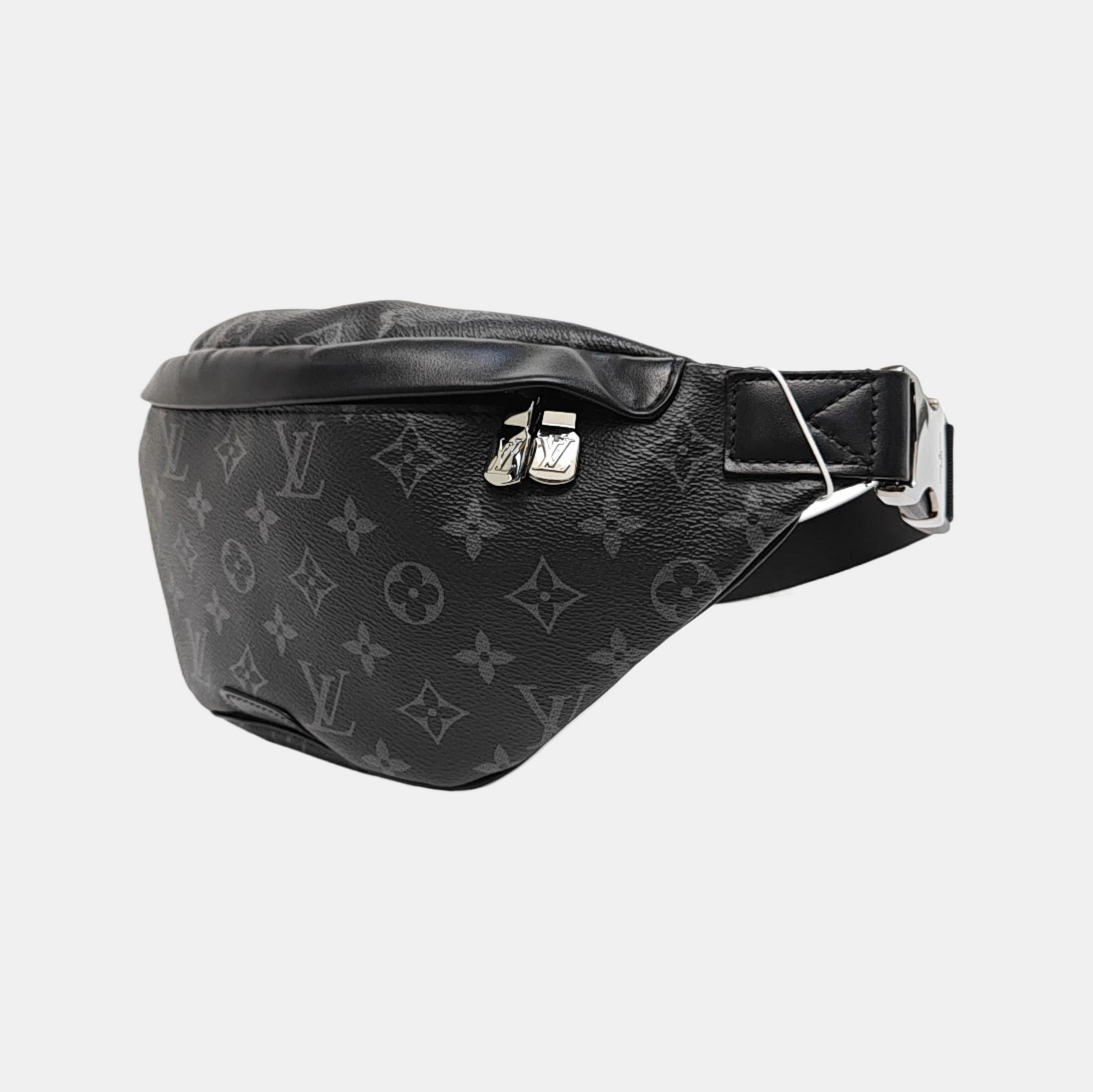 DISCOVERY PM Monogram Coated Canvas Black